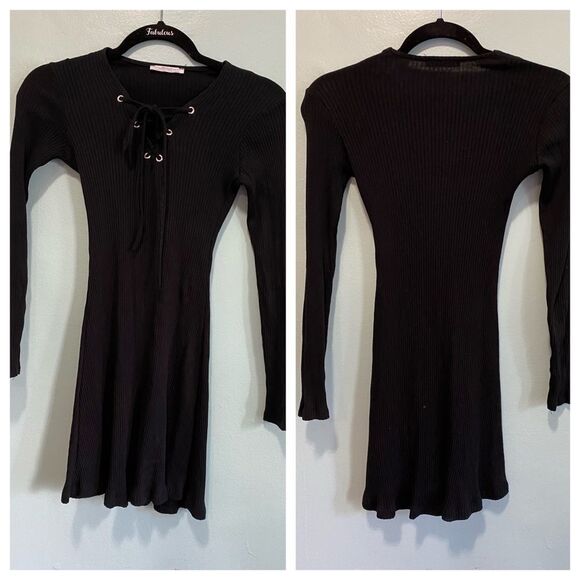 Zara Trafaluc Collection's Season Black Mini Dress - Picture 2 of 10